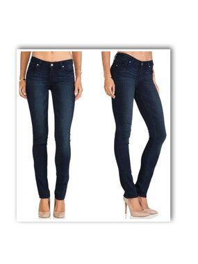 J Brand Women’s Size 27 Skinny Leg Pure Wash Stretch Jeans